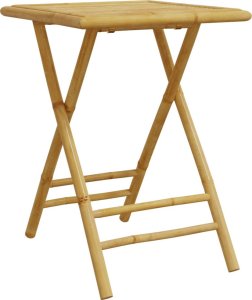 vidaXL 3-częściowy zestaw mebli bistro, bambusowy 5