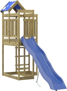 vidaXL Plac zabaw do ogrodu, impregnowane drewno sosnowe 2