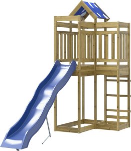 vidaXL Plac zabaw do ogrodu, impregnowane drewno sosnowe 4