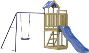 vidaXL Plac zabaw do ogrodu, impregnowane drewno sosnowe 2