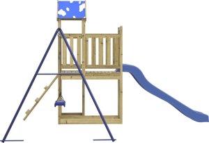 vidaXL Plac zabaw do ogrodu, impregnowane drewno sosnowe 5