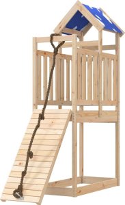 vidaXL Plac zabaw do ogrodu, lite drewno sosnowe 4