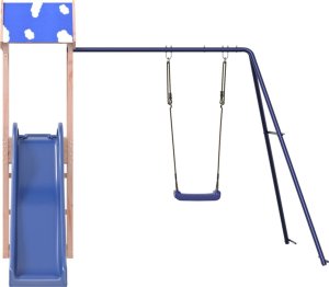 vidaXL Plac zabaw do ogrodu, lite drewno daglezjowe 3