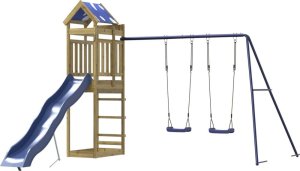 vidaXL Plac zabaw do ogrodu, impregnowane drewno sosnowe 4