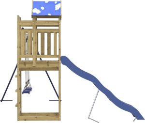 vidaXL Plac zabaw do ogrodu, impregnowane drewno sosnowe 5