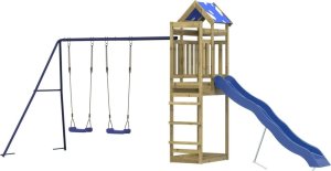 vidaXL Plac zabaw do ogrodu, impregnowane drewno sosnowe 4