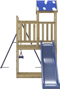 vidaXL Plac zabaw do ogrodu, impregnowane drewno sosnowe 5