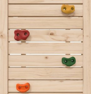 vidaXL Plac zabaw do ogrodu, lite drewno sosnowe 10