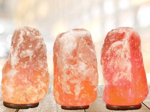 Lampa stołowa Verk Lampa solna 3-5 kg jonizator sól himalajska duża Lampa solna 3-5 kg jonizator sól himalajska duża 3