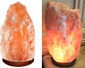 Lampa stołowa Verk Lampa solna 3-5 kg jonizator sól himalajska duża Lampa solna 3-5 kg jonizator sól himalajska duża 8