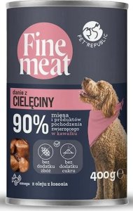 Pet Republic Pet Republic Fine Meat Karma Dla Psa Cielęcina 400g 1