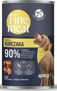 Pet Republic Pet Republic Fine Meat Karma Dla Psa Kurczak 400g 1