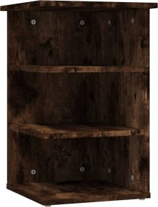 vidaXL Szafka boczna, przydymiony dąb, 35x35x55 cm 2