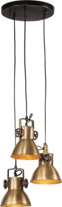 Lampa wisząca vidaXL Lampa wisząca, 25 W, antyczny mosiądz, 30x30x100 cm, E27 1