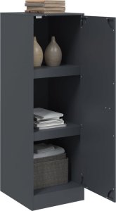 vidaXL Szafka, antracytowa, 34,5x39x107 cm, stal 5