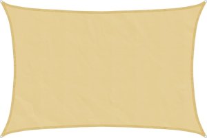 vidaXL Żagiel przeciwsłoneczny, piaskowy, 4,5x3 m, 100% poliester 2