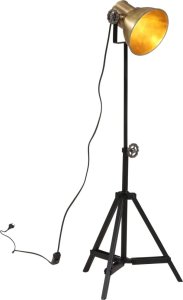 Lampa stołowa vidaXL Lampa stołowa, 25 W, antyczny mosiądz, 35x35x65/95 cm, E27 1