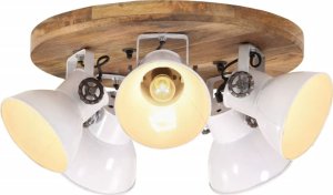 Lampa sufitowa vidaXL Lampa sufitowa 25 W, biała, 50x50x25 cm, E27 1