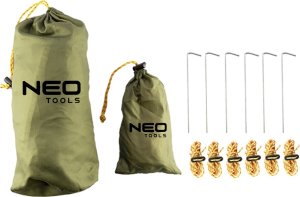 Plandeka Neo wodoodporny 360 x 290 cm 210T PU3000 2