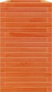 vidaXL Donica ogrodowa, woskowy brąz, 110x40x68,5 cm, drewno sosnowe 6