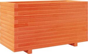 vidaXL Donica ogrodowa, woskowy brąz, 90x40x49,5 cm, drewno sosnowe 2