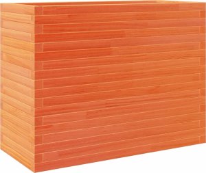 vidaXL Donica ogrodowa, woskowy brąz, 90x40x68,5 cm, drewno sosnowe 2