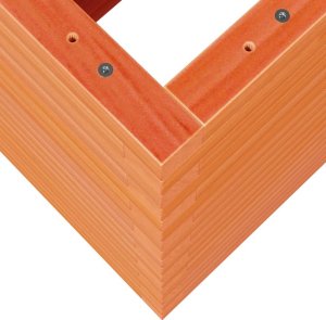 vidaXL Donica ogrodowa, woskowy brąz, 90x40x68,5 cm, drewno sosnowe 8