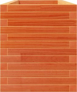 vidaXL Donica ogrodowa, woskowy brąz, 110x40x49,5 cm, drewno sosnowe 6