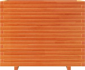 Skrzynia ogrodowa vidaXL Donica ogrodowa, woskowy brąz, 90x40x72,5 cm, drewno sosnowe 5