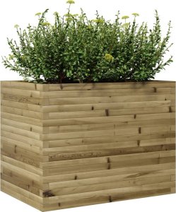 vidaXL Donica ogrodowa, 90x60x68,5 cm, impregnowane drewno sosnowe 4