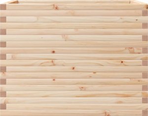 vidaXL Donica ogrodowa, 90x60x68,5 cm, lite drewno sosnowe 5
