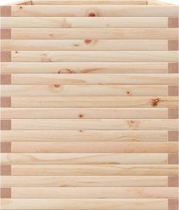 vidaXL Donica ogrodowa, 90x60x68,5 cm, lite drewno sosnowe 6