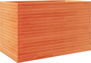 vidaXL Donica ogrodowa, woskowy brąz, 110x60x68,5 cm, drewno sosnowe 2