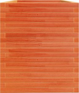 vidaXL Donica ogrodowa, woskowy brąz, 110x60x68,5 cm, drewno sosnowe 6
