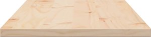 vidaXL Blaty do stolika, 4 szt., 90x45x2,5 cm, prostokątne, sosnowe 7