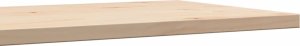 vidaXL Blaty do stolika, 4 szt., 90x45x2,5 cm, prostokątne, sosnowe 8