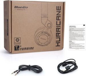 Słuchawki Bluedio T2 Plus Turbine (BE-T2P-BK) 2