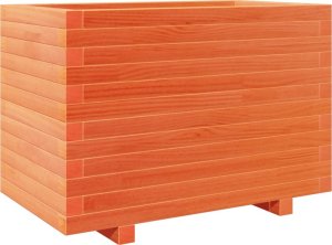 vidaXL Donica ogrodowa, woskowy brąz, 70x40x49,5 cm, drewno sosnowe 7