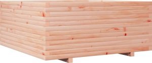 vidaXL Donica ogrodowa, 110x110x49,5 cm, lite drewno daglezjowe 2