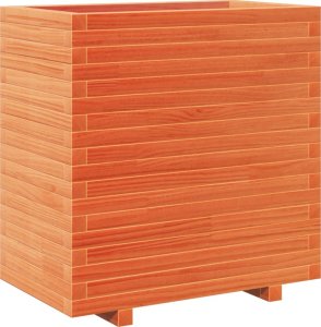 vidaXL Donica ogrodowa, woskowy brąz, 70x40x72,5 cm, drewno sosnowe 2