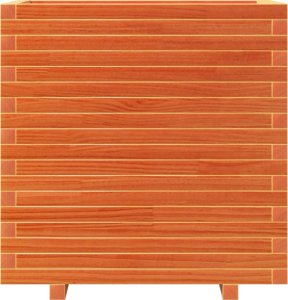 vidaXL Donica ogrodowa, woskowy brąz, 70x40x72,5 cm, drewno sosnowe 5