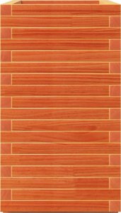 vidaXL Donica ogrodowa, woskowy brąz, 70x40x72,5 cm, drewno sosnowe 6