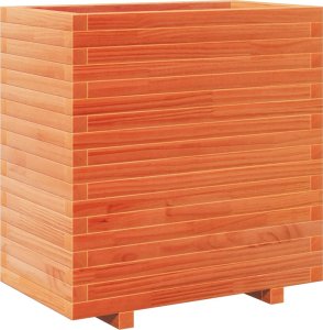 vidaXL Donica ogrodowa, woskowy brąz, 70x40x72,5 cm, drewno sosnowe 7