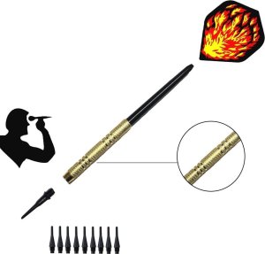 ATL DA201 Zest. 12 rzutek do dart 100 grotów  + 42 piórka 6