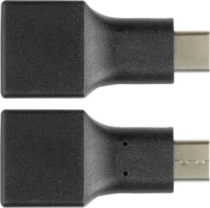 Adapter USB Alcasa Alcasa USB-AD301 zmieniacz płci / kabli Czarny 2