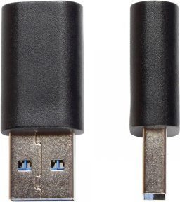 Adapter USB Alcasa AD300 USB-A - USB-C Czarny  (USB-AD300) 2