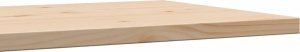 vidaXL Blaty do stolika, 3 szt., 80x47x2,5 cm, prostokątne, sosnowe 8