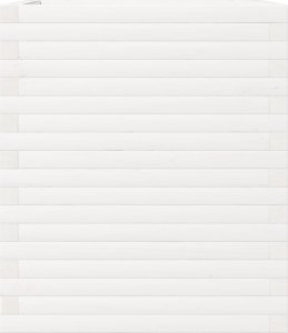 vidaXL Donica ogrodowa, biała, 60x60x68,5 cm, lite drewno sosnowe 6