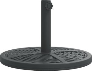 vidaXL Podstawa do parasola, do słupków 38/48 mm, 12 kg, okrągła 2