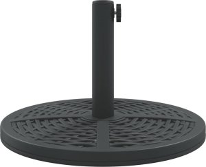vidaXL Podstawa do parasola, do słupków 38/48 mm, 12 kg, okrągła 5